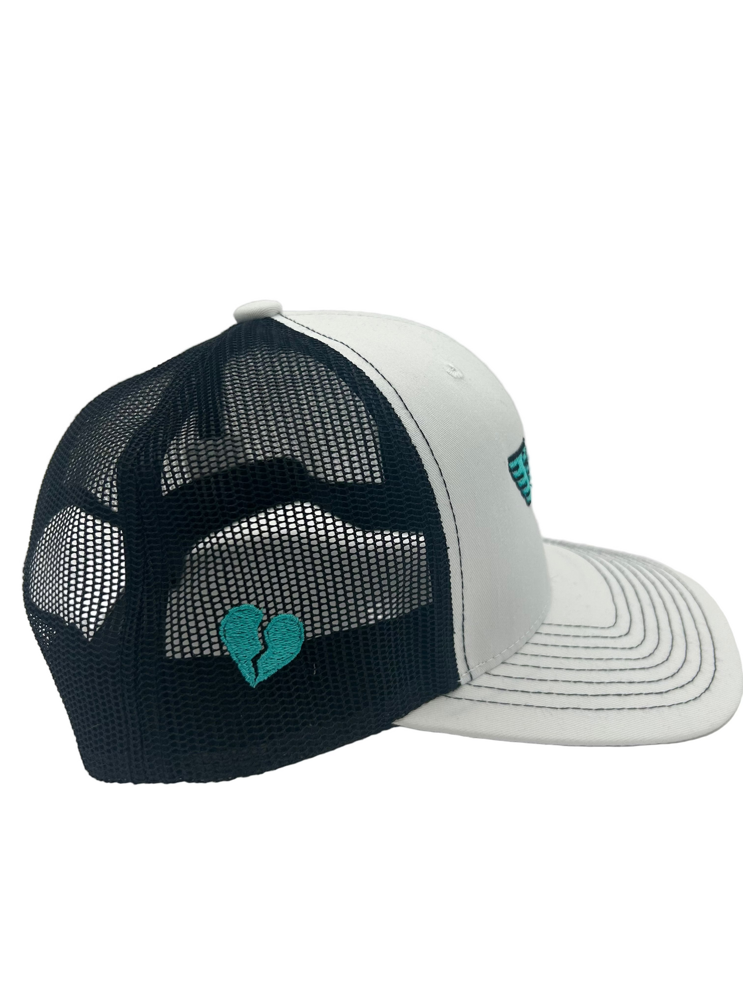 Broken Heart Wings Snap Back Trucker Cap
