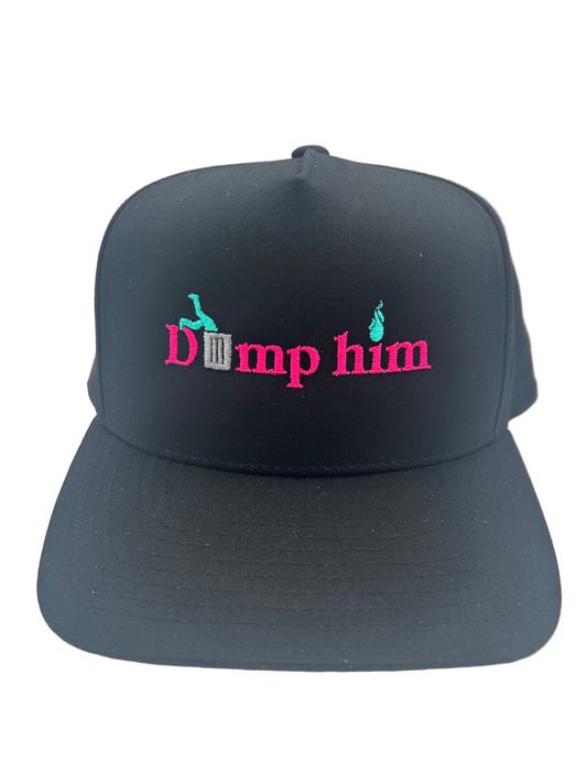 Dump Him Snap Back Trucker Cap