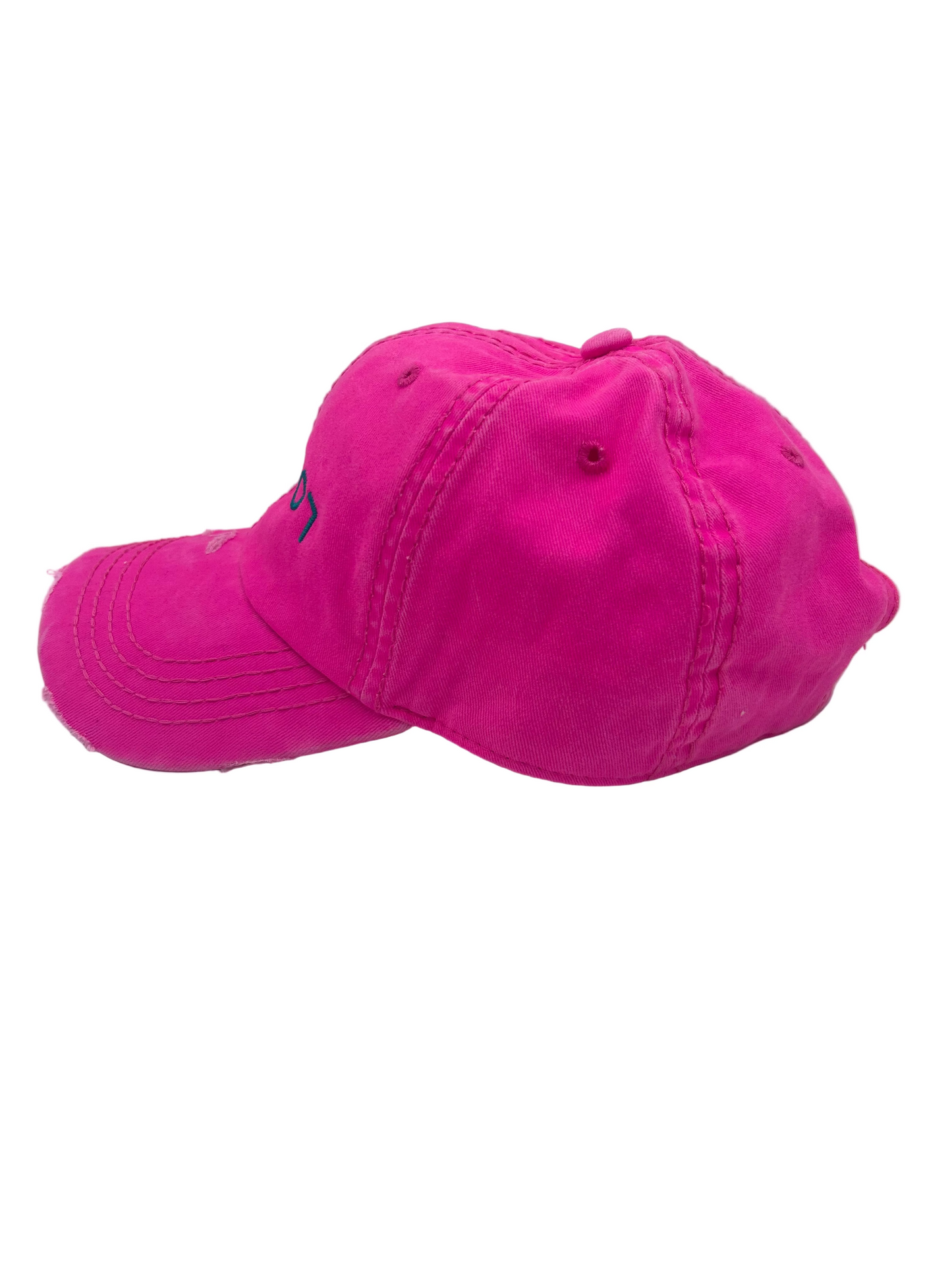 LoveGirl Distressed Vintage Cotton Twill Dad Cap