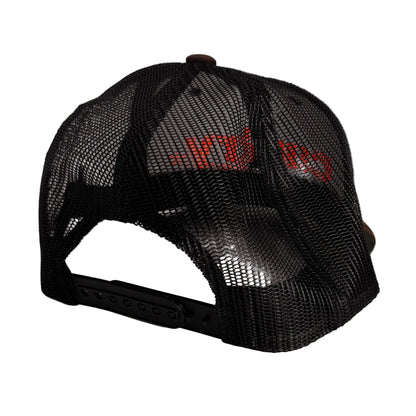 Cuntry Pride 6 Panel Camo Snap Back Trucker Cap